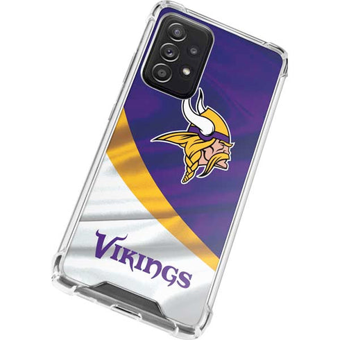 NFL Minnesota Vikings Galaxy A52 5G Clear Case